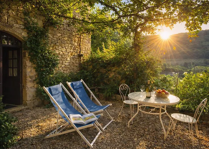 Séjour À Deux Au Château D'autoire, De Charme, Tonnelle, Vue Vallée Et Village بيت للعطل Autoire