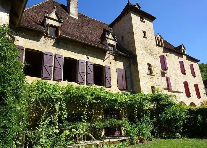 Ferienhaus Séjour À Deux Au Château D'autoire, De Charme, Tonnelle, Vue Vallée Et Village Autoire